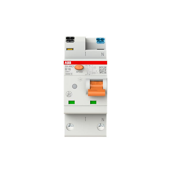 ABB Fehlerlichtbogen-Schutz 6kA 1P+N, 2TE + LS SX-ARC1 B16